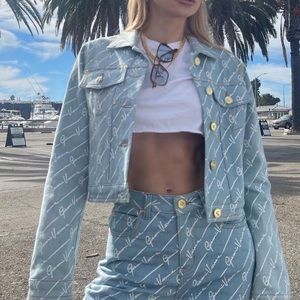 VERSACE denim jacket